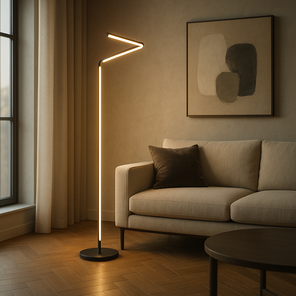 Rotatable LED Floor Lamp for Living Room and Office