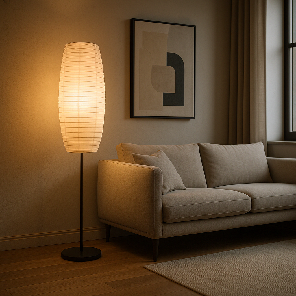 Soft Glow Floor Lamp for Living Room and Bedroom
